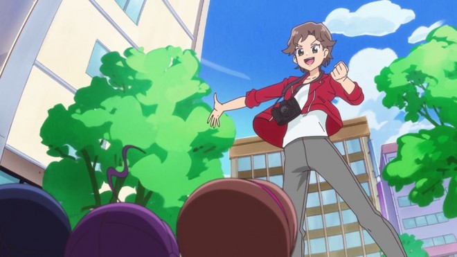 Scene from You and Idol Pretty Cure